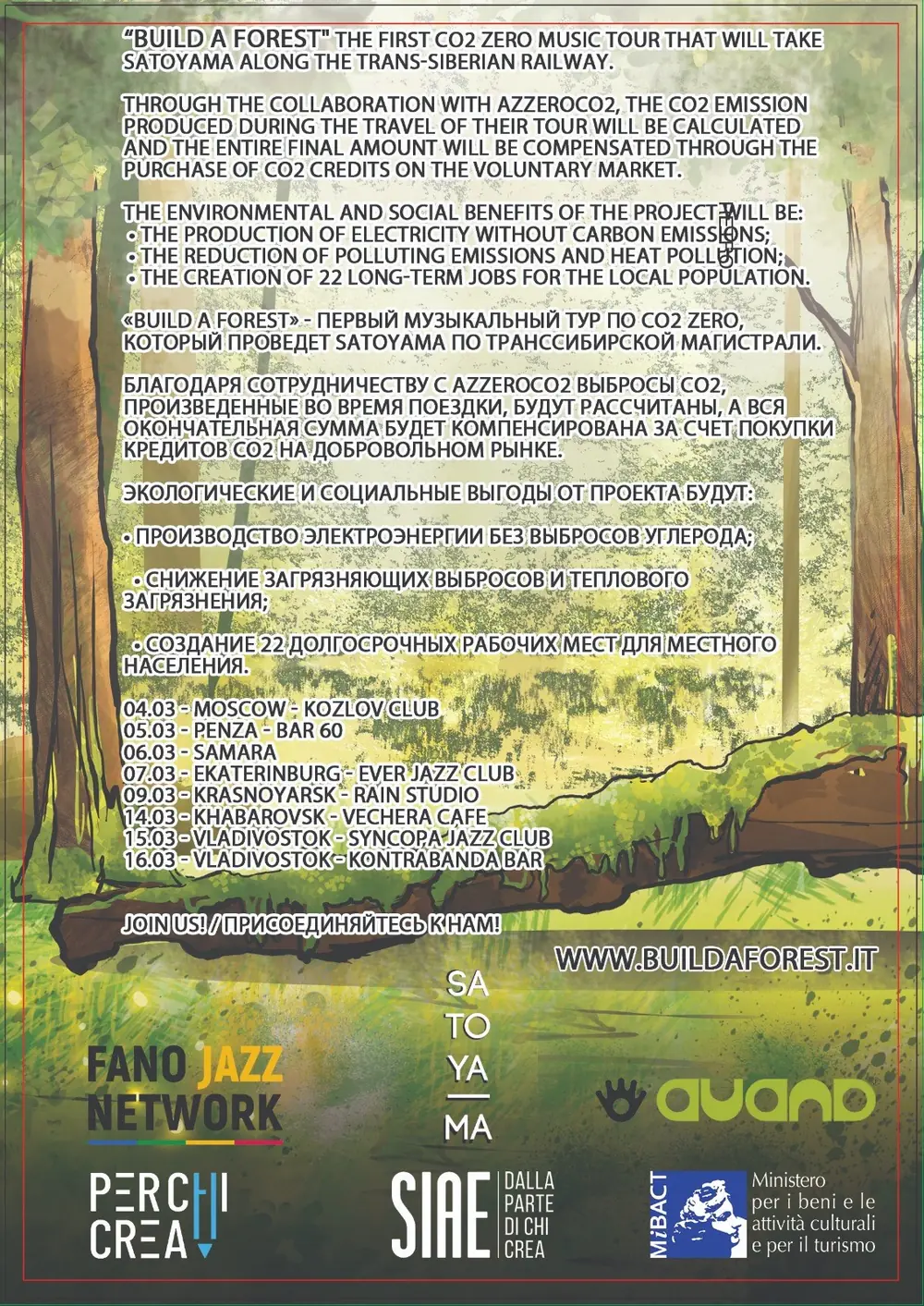 Cartolina Build a Forest